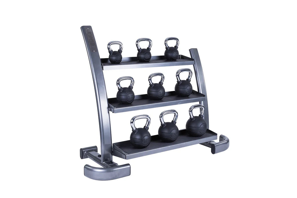 JORDAN 3 Tier Kettlebell Rack - Home Fitness Zone