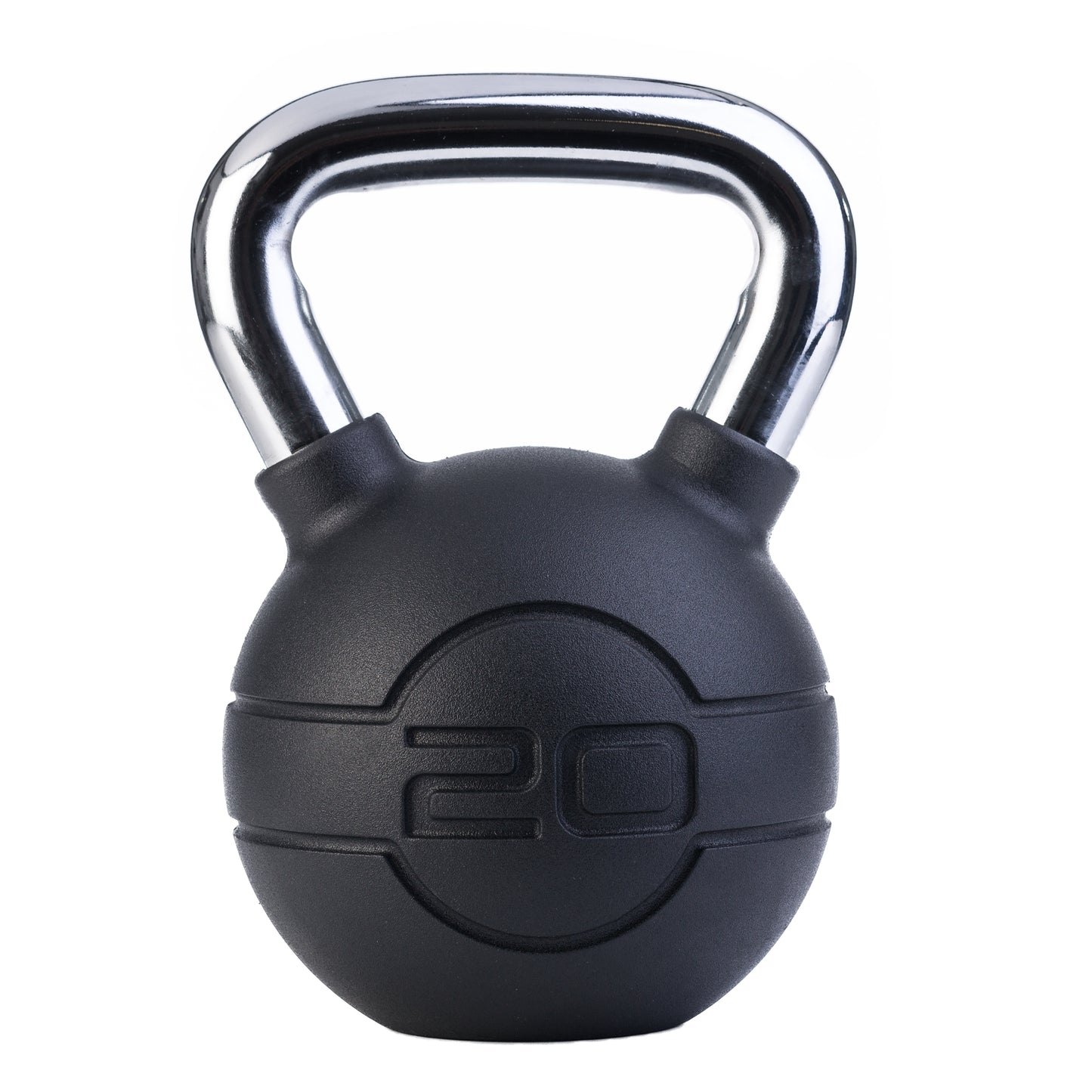 JORDAN Chrome/Rubber Kettlebells - Home Fitness Zone